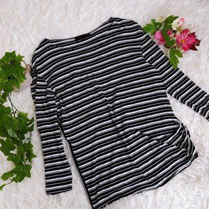 Striped Top With Long Sleeves